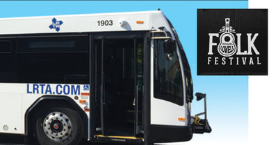 LRTA Shuttle Service to the Folk Festival Area