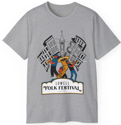 Exclusive Lowell Folk Festival T-Shirts