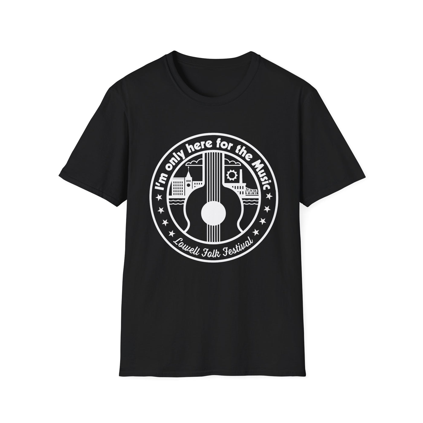 Lowell Folk Festival "Team Tunes" Shirt (10 colors to choose from)