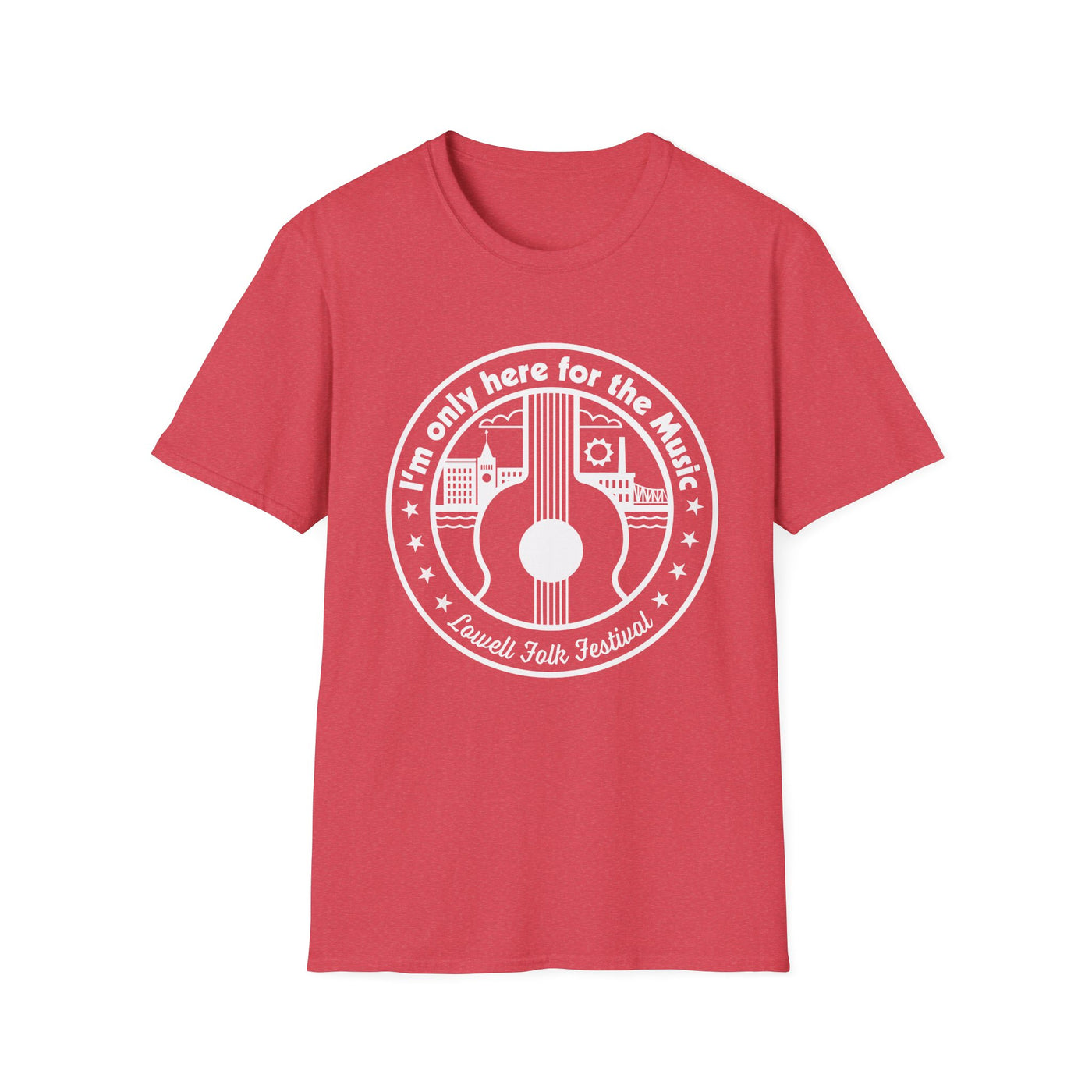 Lowell Folk Festival "Team Tunes" Shirt (10 colors to choose from)