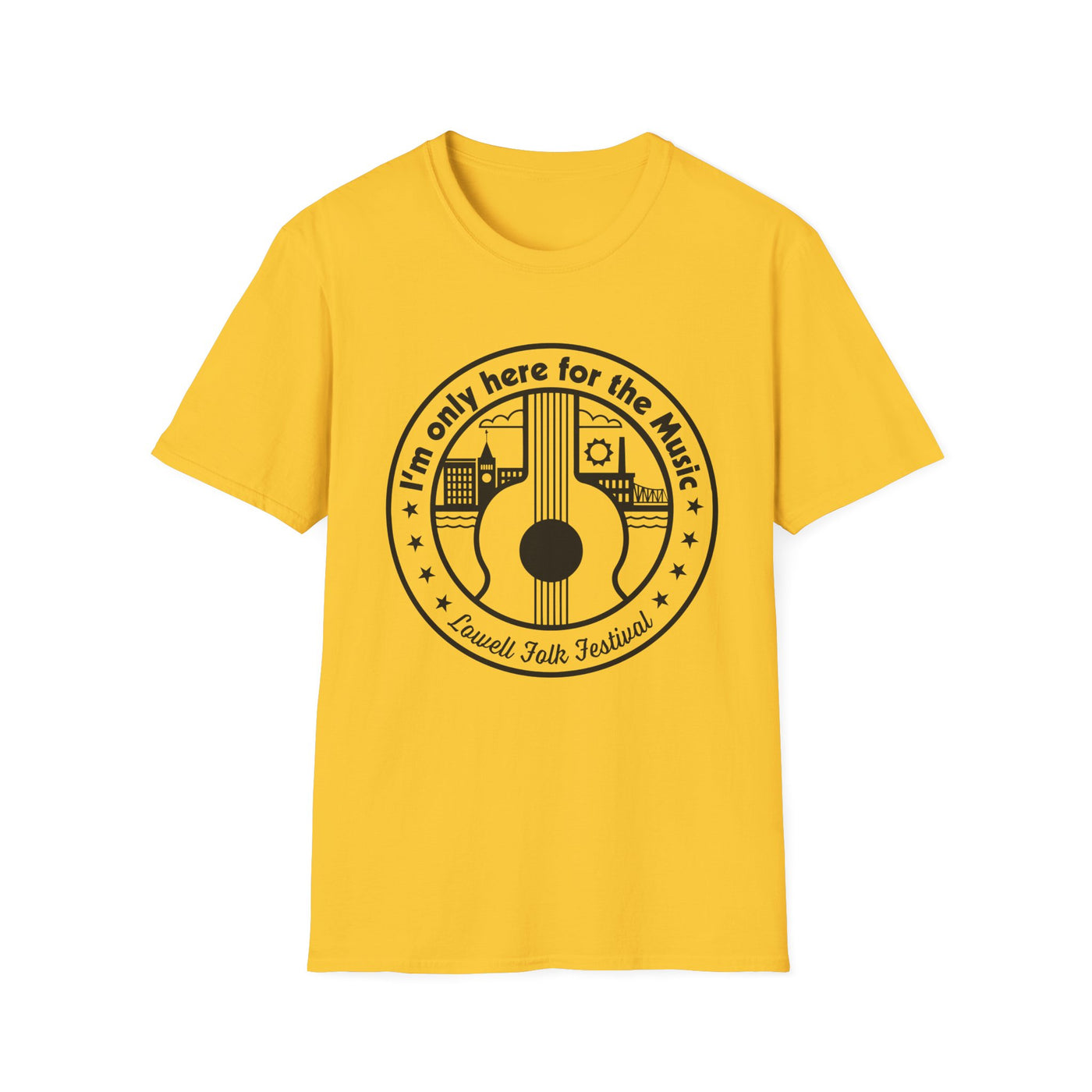 Lowell Folk Festival "Team Tunes" Shirt (10 colors to choose from)