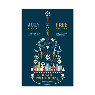 2025 Lowell Folk Festival Poster
