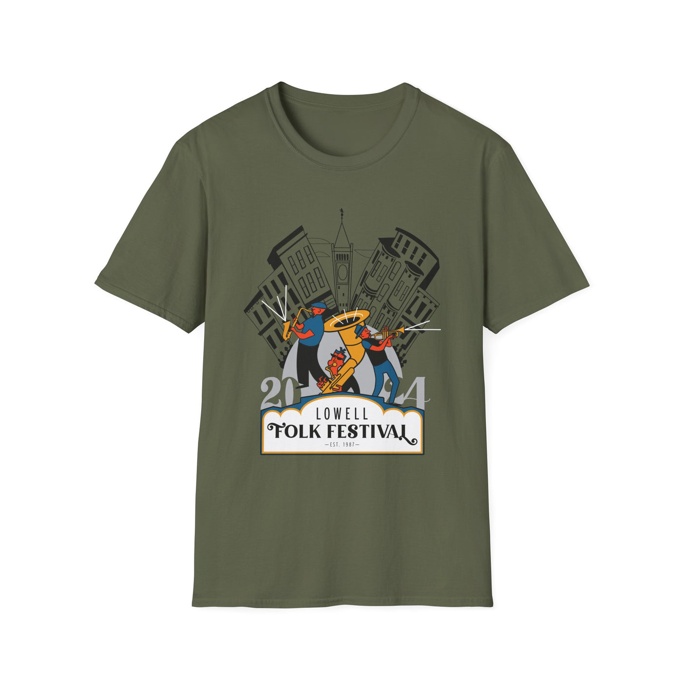 Lowell Folk Festival 2024 Vintage T-Shirt