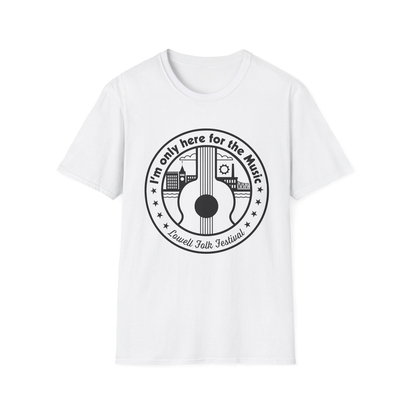 Lowell Folk Festival "Team Tunes" Shirt (10 colors to choose from)