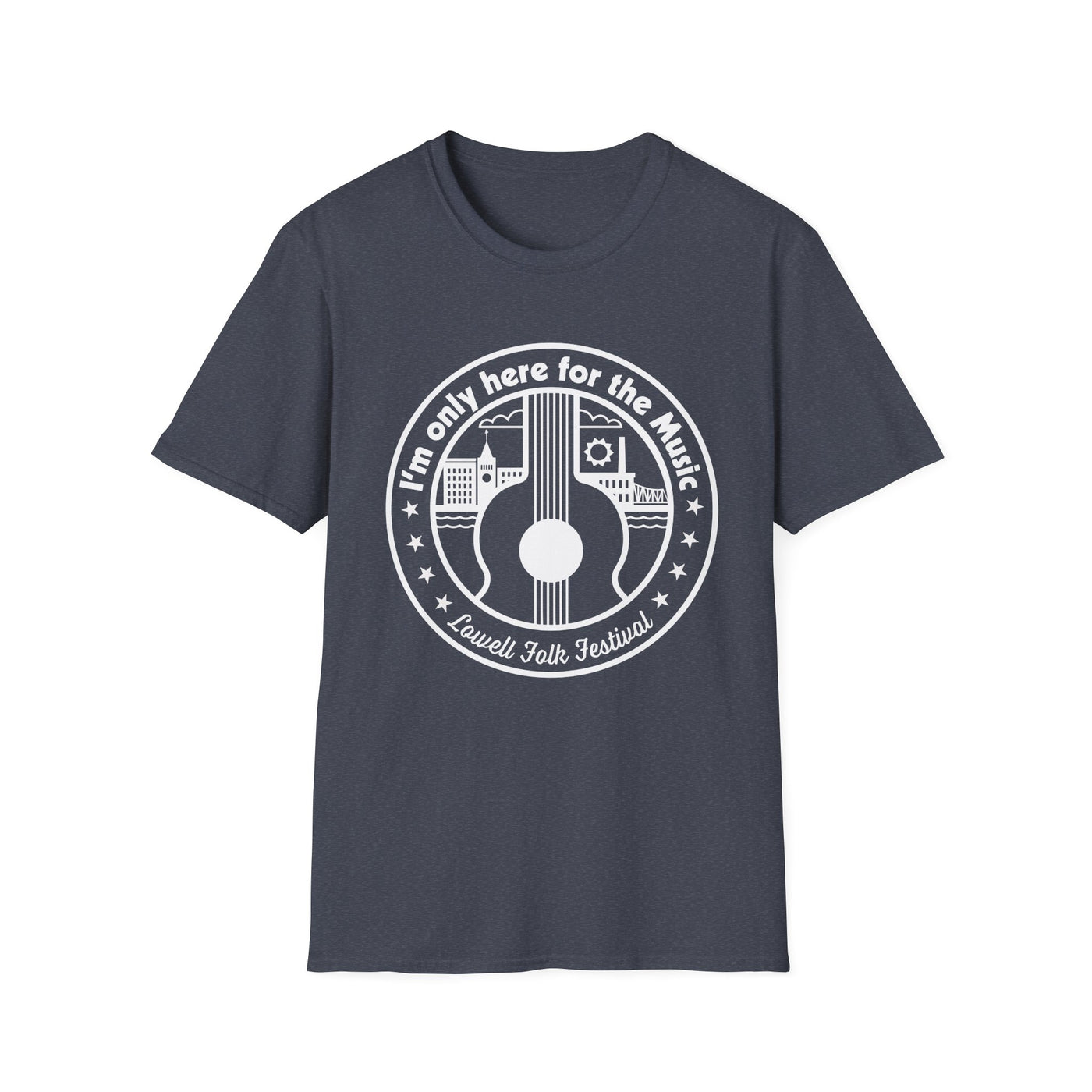 Lowell Folk Festival "Team Tunes" Shirt (10 colors to choose from)