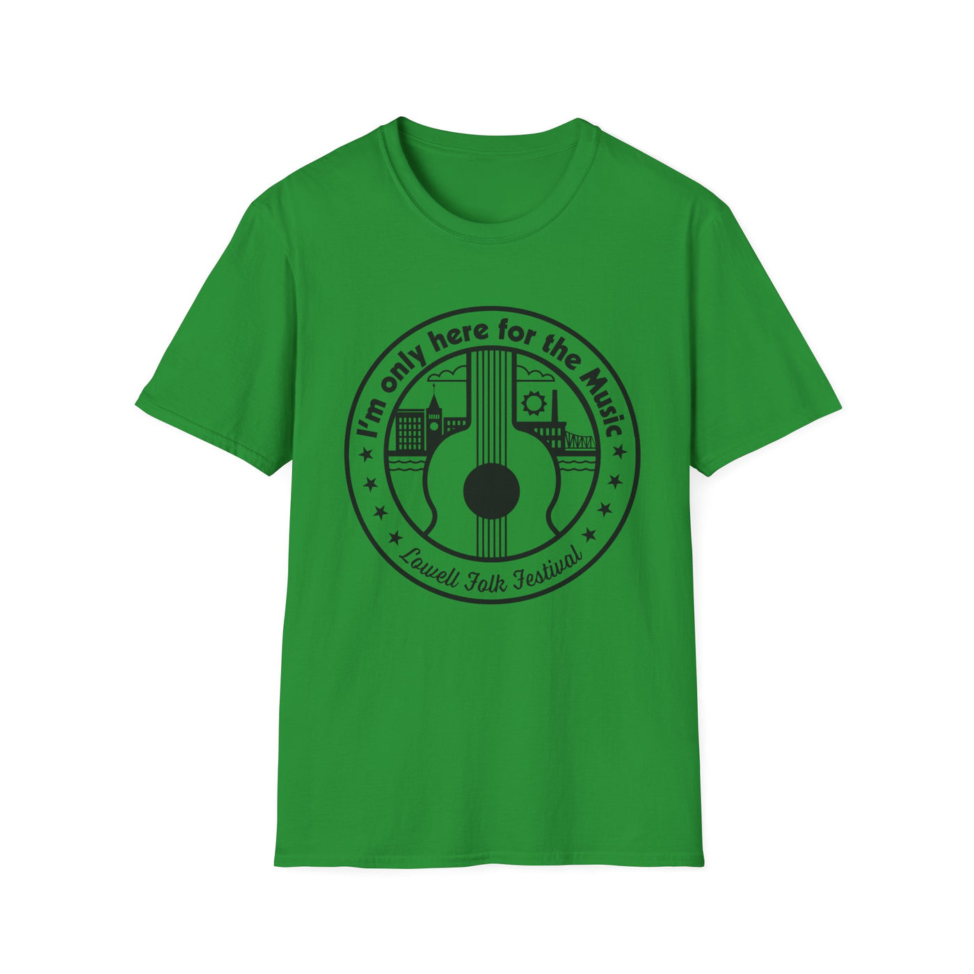 Lowell Folk Festival "Team Tunes" Shirt (10 colors to choose from)