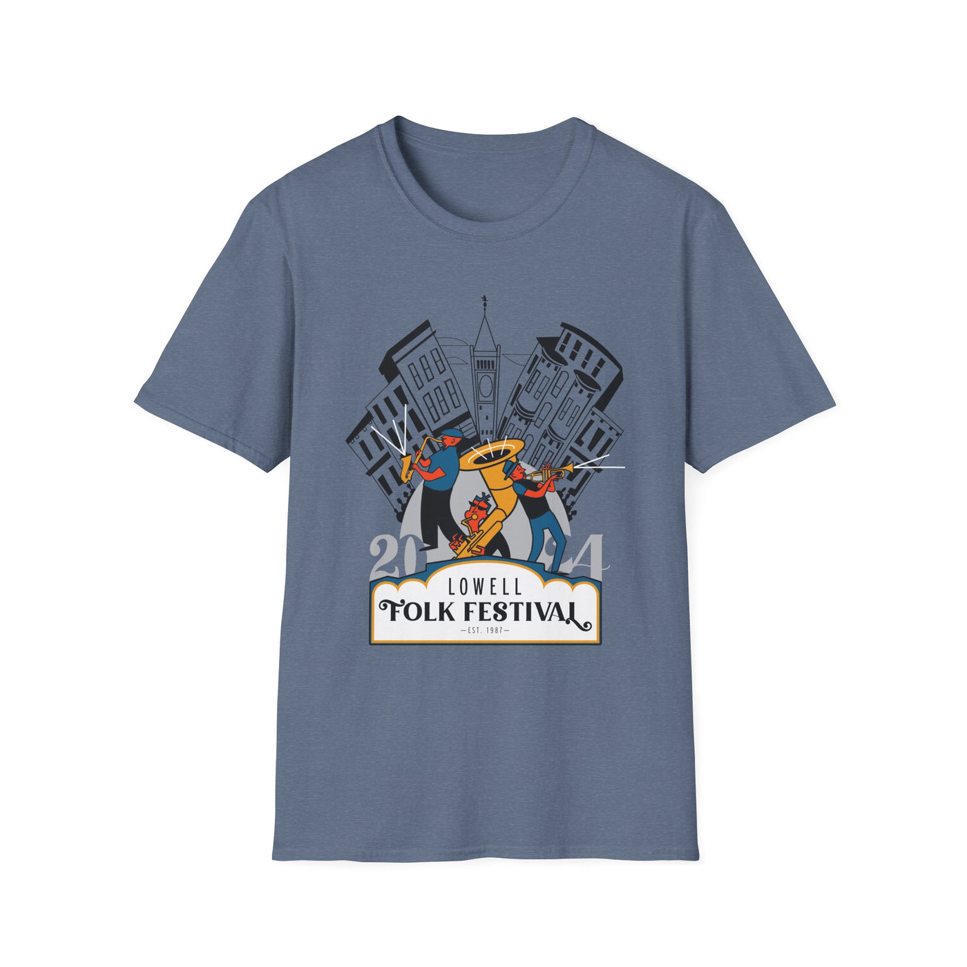 Lowell Folk Festival 2024 Vintage T-Shirt