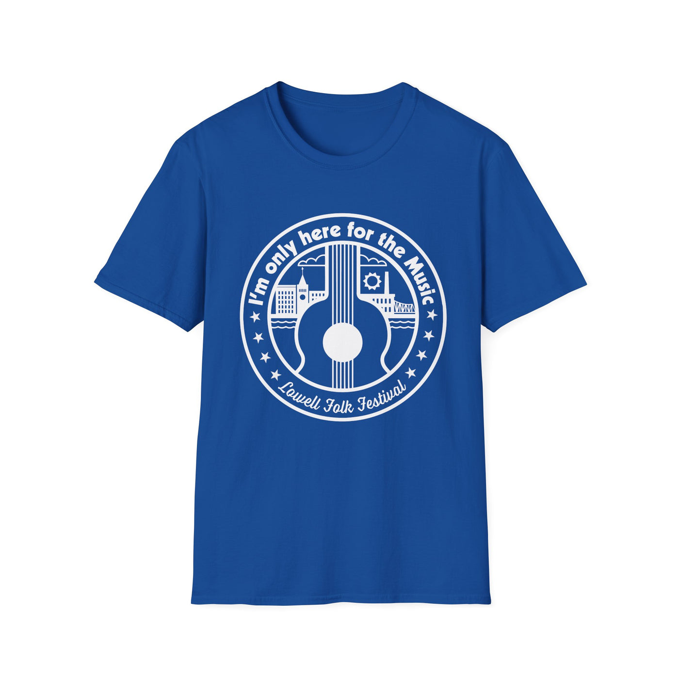 Lowell Folk Festival "Team Tunes" Shirt (10 colors to choose from)