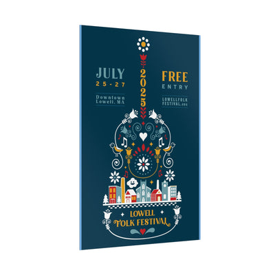 2025 Lowell Folk Festival Poster